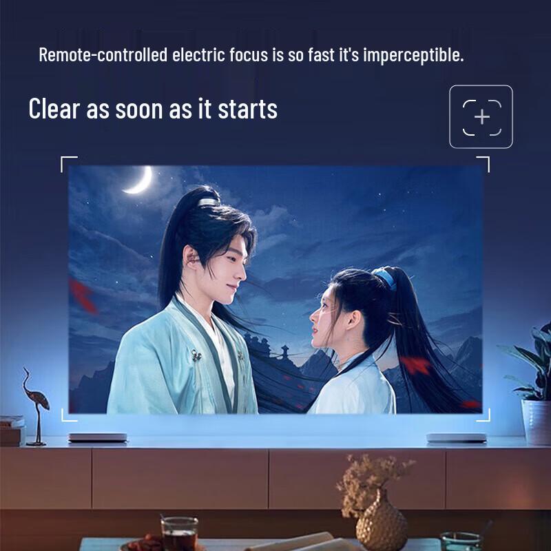 Kukeze Portable 1080P Wi-Fi Smart Projector (CN version)