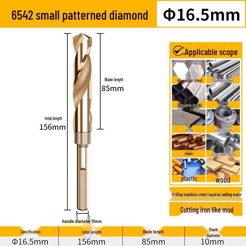 12mm High Hardness Twist Drill Bit Set for Iron, Stainless Steel, and Woodworking