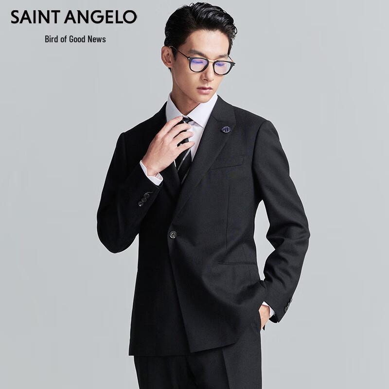 Men's Easy Care Wool Blend Formal Suit Collection