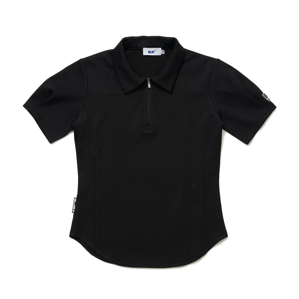 BLUDOT Essential Short Sleeve Polo Shirt_Bk