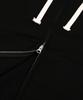 Gainsboro 2Way Signature 1 Zip-Up Hoodie_Black