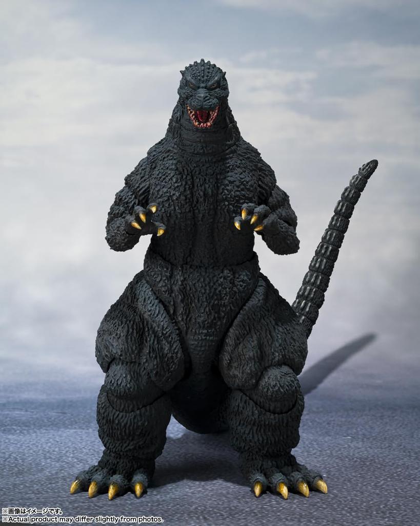 TAMASHII NATIONS Monster Arts Godzilla - pohyblivá figurka z PVC, cca 160 mm, malovaná, SH. (1991) -Bitva o Shinjuku -