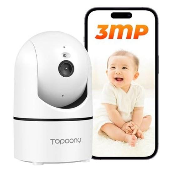 Bluetooth pairing2.4G 5G WiFi compatiblePet camera 3 million pixelsTopcony 2K qualityAutomatic tracking24-hour recordingViewable on iPhone Android