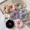 Winter Warm Soft Hair Scrunchies Women Cute Plush Elastic Multicolor Rubber Band