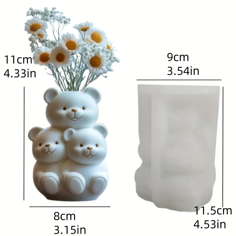 Yak Succulent Plant Flower Pot Resin Silicone Mold Sitting Cute Cow Storage Box Concrete Mould Cow Yak Candle Cup Gypsum Molds