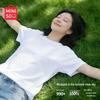 MINISO Women's Pure Cotton Loose Fit T-Shirt