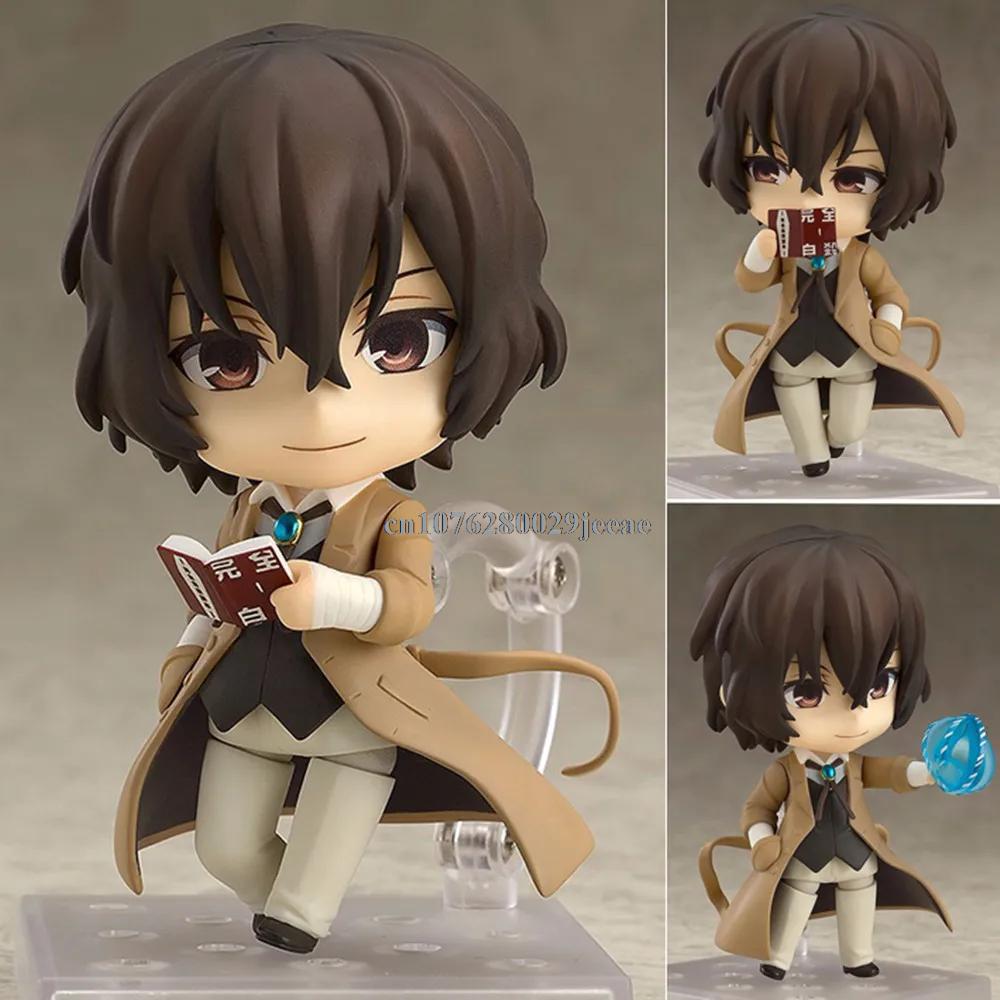10CM Figure Ryunosuke Akutagawa 1191 Chuya Nakahara PVC Action Figure Q Version 657 676 Bungo Stray Dogs Model Cute Toys For Kid