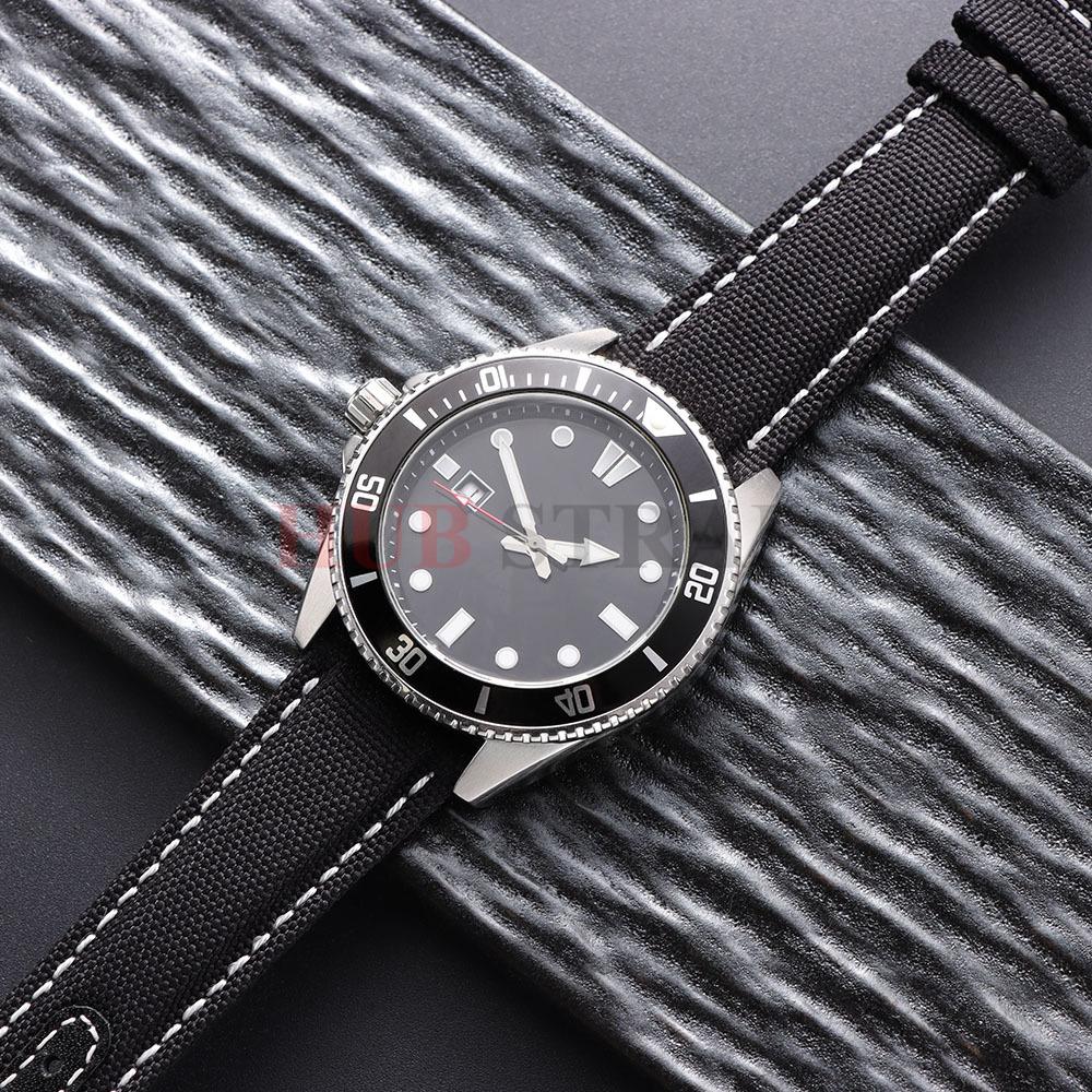 20mm 22mm Nylon Watch Band High Quality Canvas Soft Strap Military Sport Bracelet for Men Women for Omega Universal Watchband