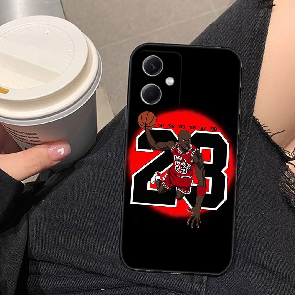Basketball Number 23 Phone Case For Redmi Note 15 14 13 12 12S 11 11T 11S 10 9T 9 Pro Silicone Case Funda DIY Shell Capa Cover