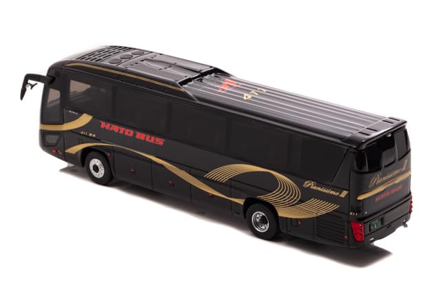 CARNEL Scale Hato Bus Pianissimo III Gold Isuzu Gala Super Official Shop Exclusive 1/64 (No. 411) High-Decker SH7-6403
