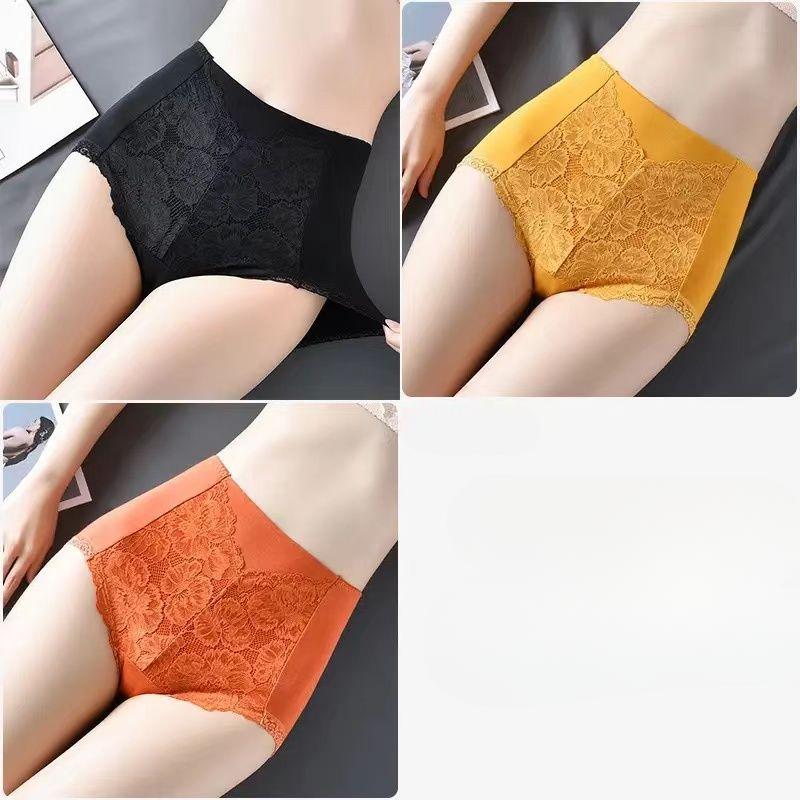 

3 шт. Женские трусы с высокой талией, утягивающие живот, приподнимающие ягодицы, бесшовные, больших размеров, удобные, дышащие, стильные, высококачественные XL