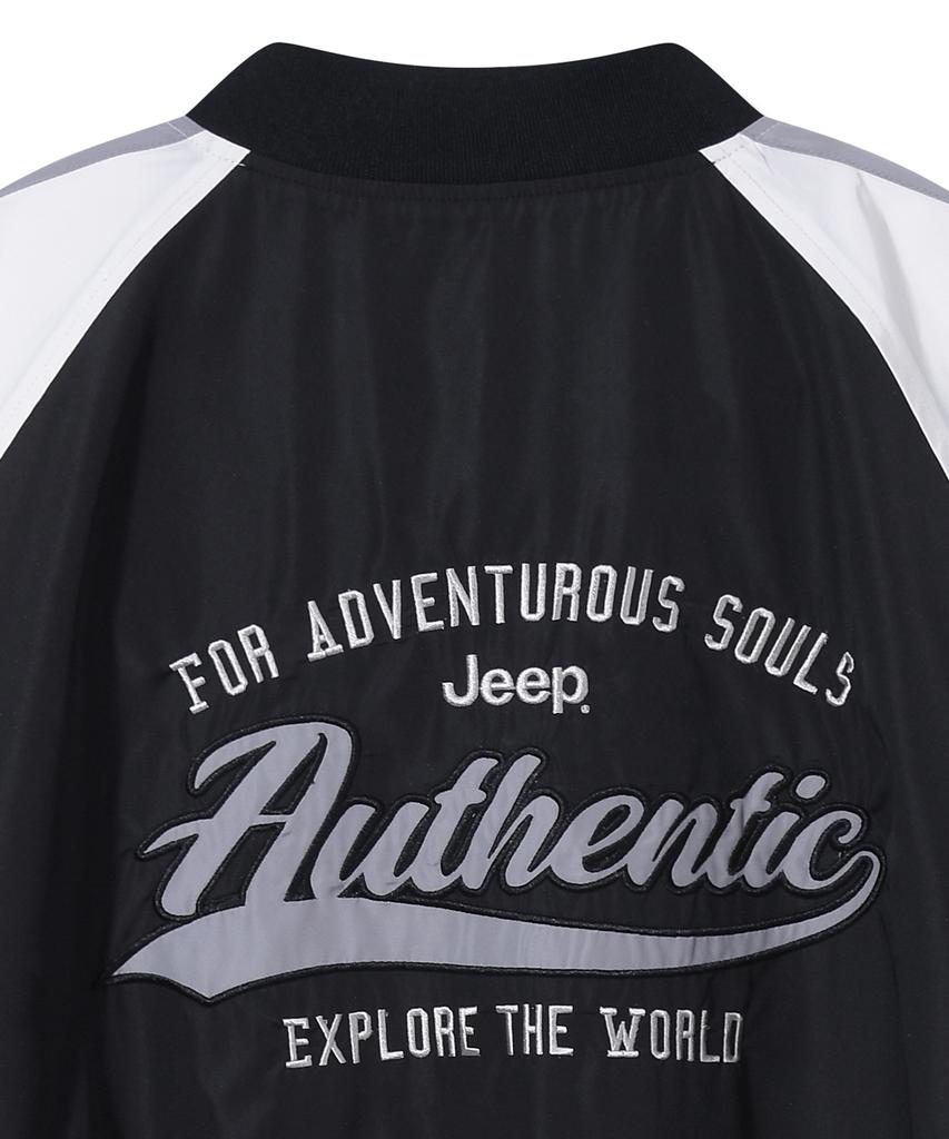 Jeep Rush Authentic Nylon Piping Blouson (Jq5Jpu201Iv)