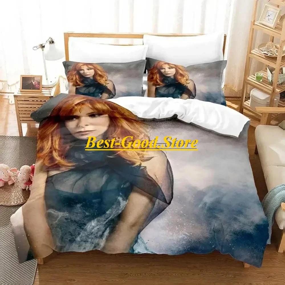 Butterfly Mylene Farmer Bedding Set Duvet Cover Sheet Printed Bed Set Pillowcase Bed Full Queen King Size Comforter Bedroom