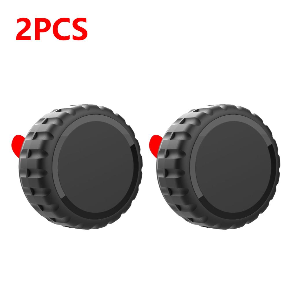 1-5X Protective Case for Air Tags Waterproof Cover Holder with Adhesive Sticker Compatible with AirTag for Bike Wallet Suitcase