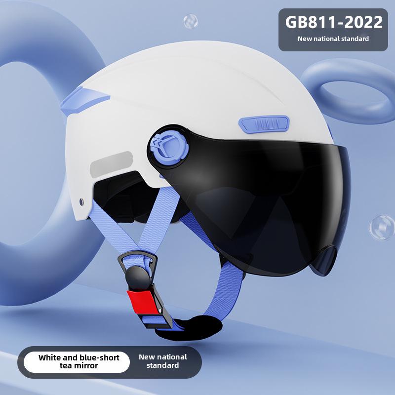 Universal Electric Vehicle Helmets for Men and Women - All-Season Safety for B-Type Battery Vehicles