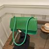 Casual Women's Solid Color Simple Texture New Model This Year's Large Capacity Popular Underarm Single Shoulder Small Square Bag for Women