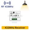 RF 433MHz Wireless Light Switch AC 220V 110V 10A Relay Breaker Remote Control Mini Module Wall Smart Switch for Home LED Lamp