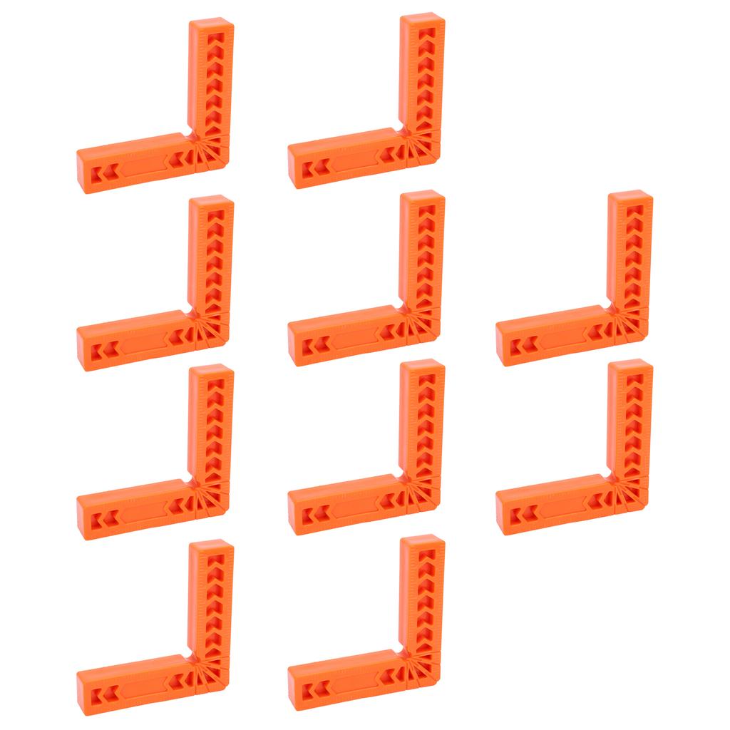 10Pcs 90Degree Rightangle Auxiliary Positioner Woodworking Tool Square Angle Ruler Holder