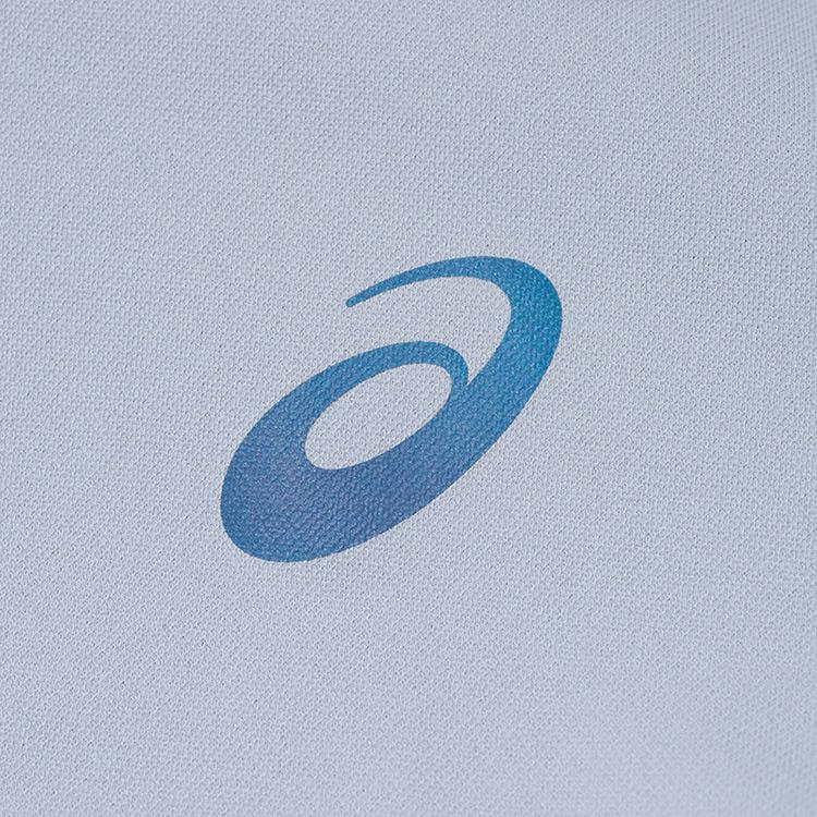 Asics D.Fresh Sports Lifestyle Series Moisture-Wicking Pullover Short Sleeve Polo Shirt Men tops Gray Blue 2031F134-400