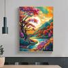 5d DIY Diamond Painting Cross Stitch Color Abstract Scenery Diamond Embroidery Mosaic Home Decor