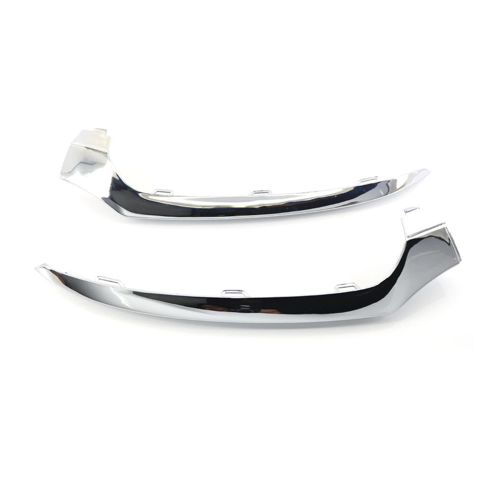 Left Right Side Car Front Bumper Chrome Trim Molding 2058851374 2058851474 For Mercedes W205 C300 C350 C200 2014 2015 2016 2017