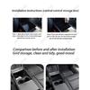 For Tesla Model 3/Y Juniper 2025+ Center Console Organizer Tray Armrest Cubby Drawer Flocking Model Y Storage Box Accessorie