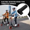 Rukojeť plynu pro elektrické kolo, ergonomická rukojeť pro koloběžku, pohodlné protiskluzové texturované otočné ovládání pro jízdu po stezkách ve městě