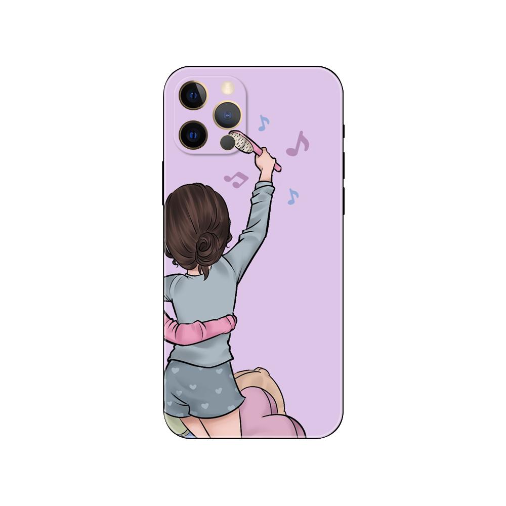 

Чехол для телефона Girl Best Friends Forever для iphone 5 5s 2020se 6 6s 7 8 plus x 10 XR XS 11 12 13 mini pro MAX черная задняя крышка из ТПУ iphone 13pro MAX