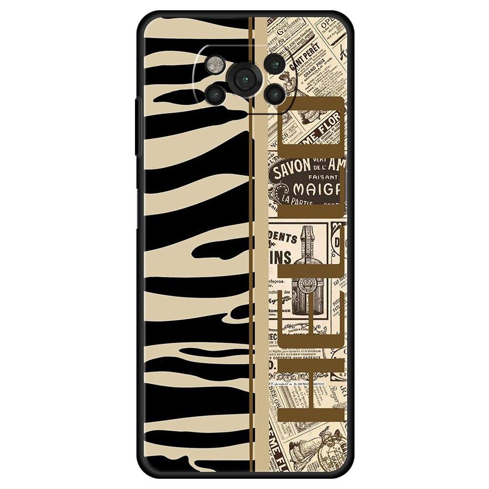 

для Xiaomi poco x3 pro x3nfc pocox3pro Чехол mi 12 12pro 12x 11 lite 11t Funda 11ultra 9t 10t Coque Роскошный Красивый Дизайн Узор Poco F3