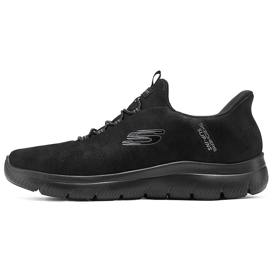 Skechers Slip-Ons Comfortable Versatile Low-Top Casual Shoes Men sneakers Black 232940-BBK 41