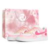 Air Force 1 Kaleidoscope, Cherry Blossom Dance, Shopping Bag Abrasion Resistant Low Top Skateboard Shoes Women's DH2920-111(Team1023-S-BOX)