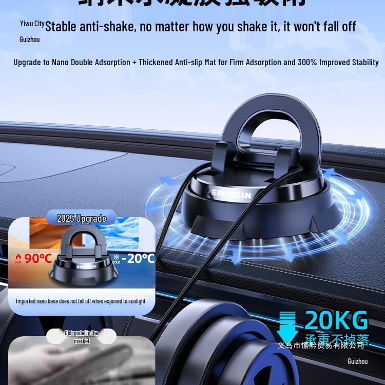 2025 Anti-slip Rotating Car Phone Holder & Navigation Console Support