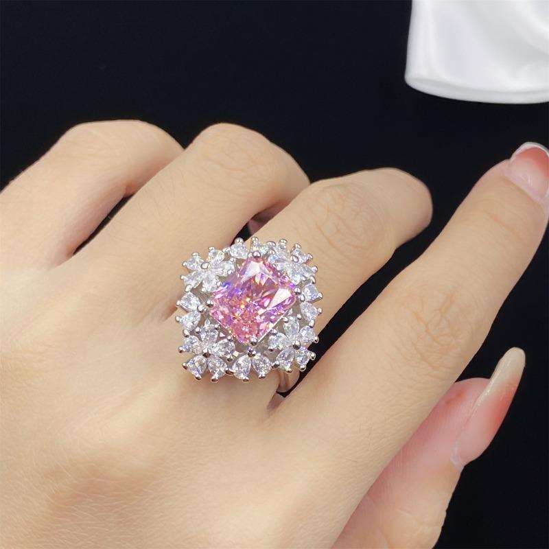 Sace Gems Classica lega di rame zircone anello orecchini collana pendente set di gioielli regali per la festa di nozze