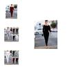Neuf 2pcs Womens Casual Sweatshirt And Pants Set For Effortless Style And Comfort