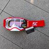 High-grade Banded Motocross Motorcycle Cross Goggles Windproof Dustproof Visor Replaceable Lenses Helmet Eyewear Riding Glasses