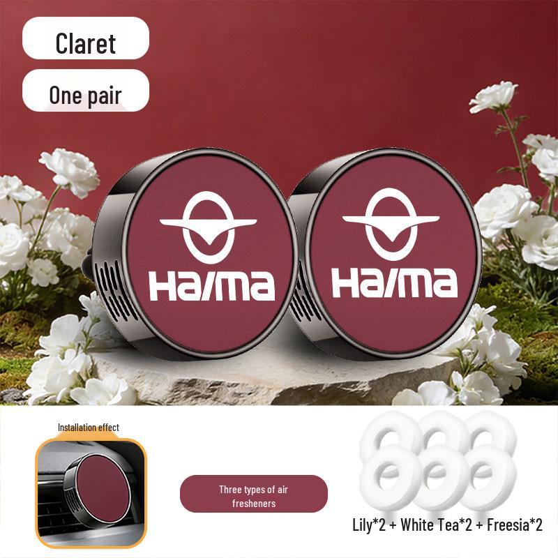 Haima Car Aroma Diffuser: Long-lasting, Light Fragrance for Odor Removal