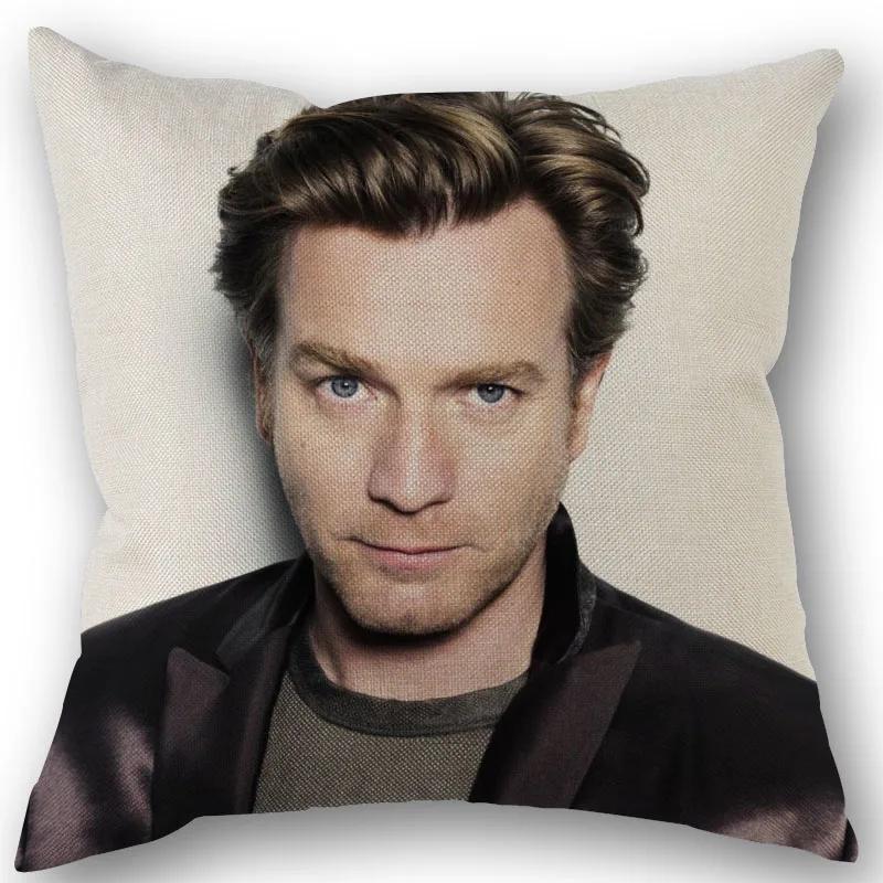 Ewan Mcgregor Cotton Linen Pillowcase Fashion High Quality Decorative Pillow Case For Home Pillow Cover A10.17