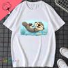 Funny Otter Rust Anotter Day for Otter Lover Funky Womens Top Y2k Clothes Women Clothing Tshirts Goth Harajuku Fashion Tops