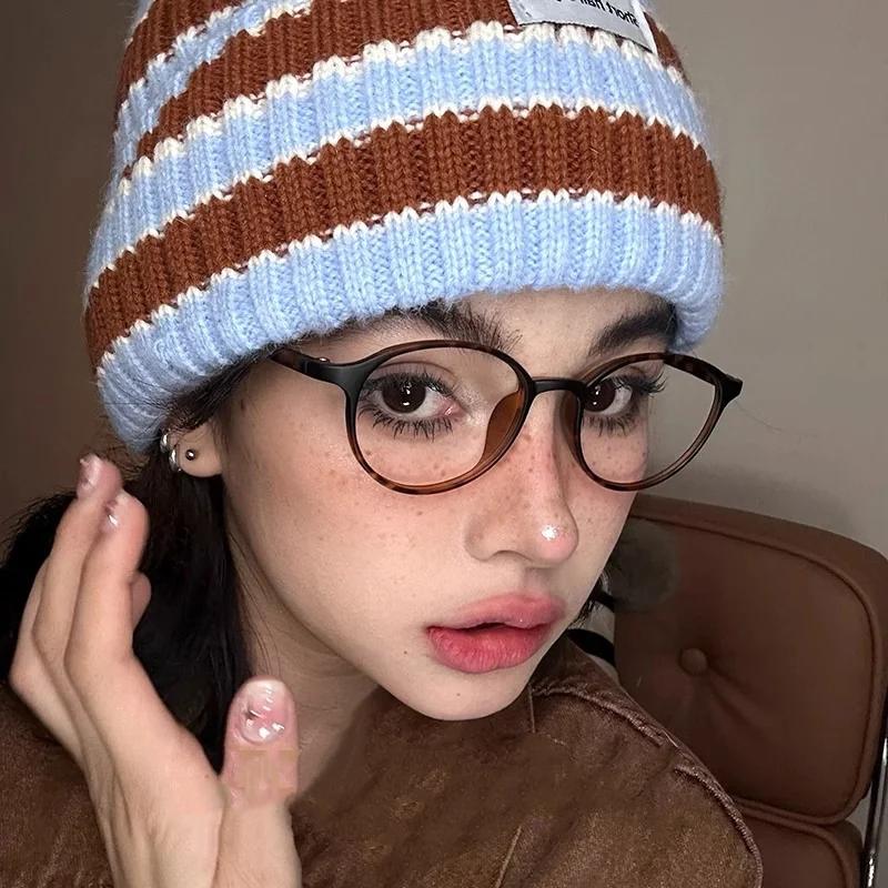 Small Oval Finished Myopia Glasses Men Women Blue Light Blocking Computer Eyewear Fashion Retro Near Sight Eyeglasses for Ladies
