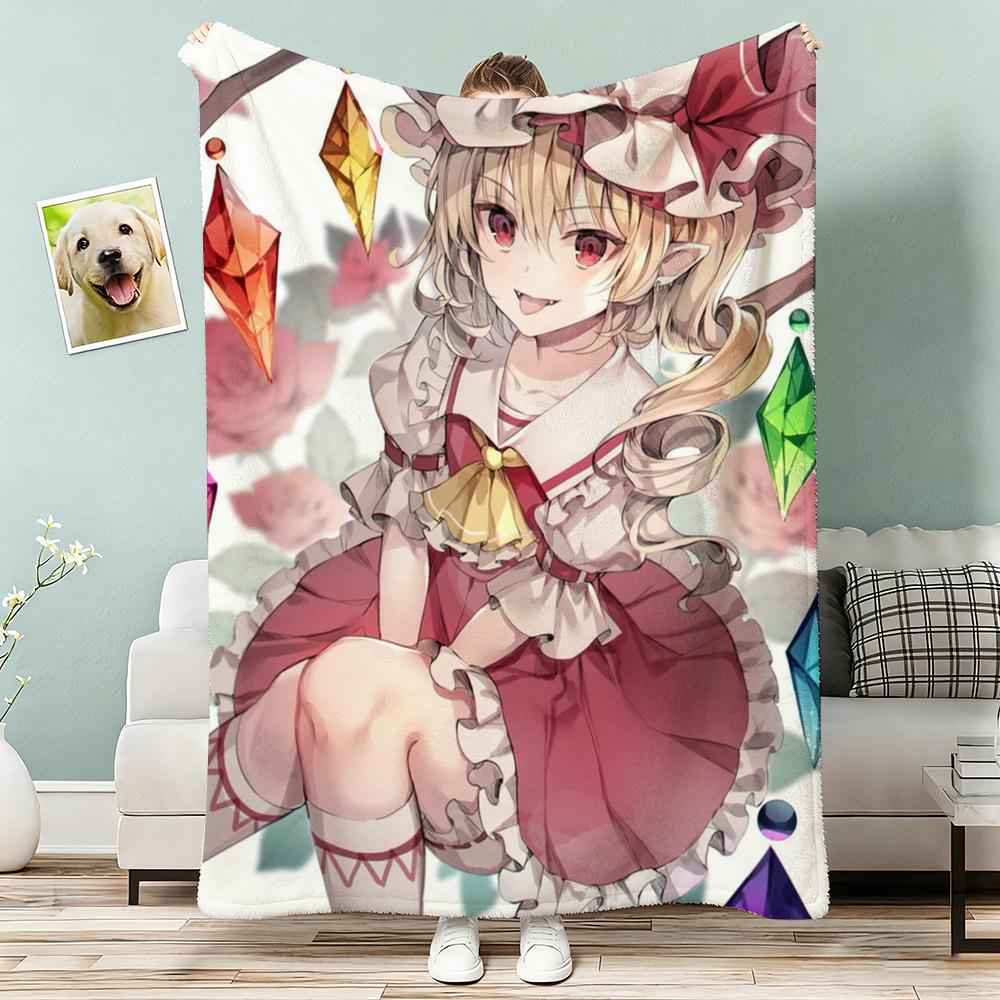 The Touhou Project Throw Lightweight G Flannel Blanket Soft Skinfriendly for Summer Cooling