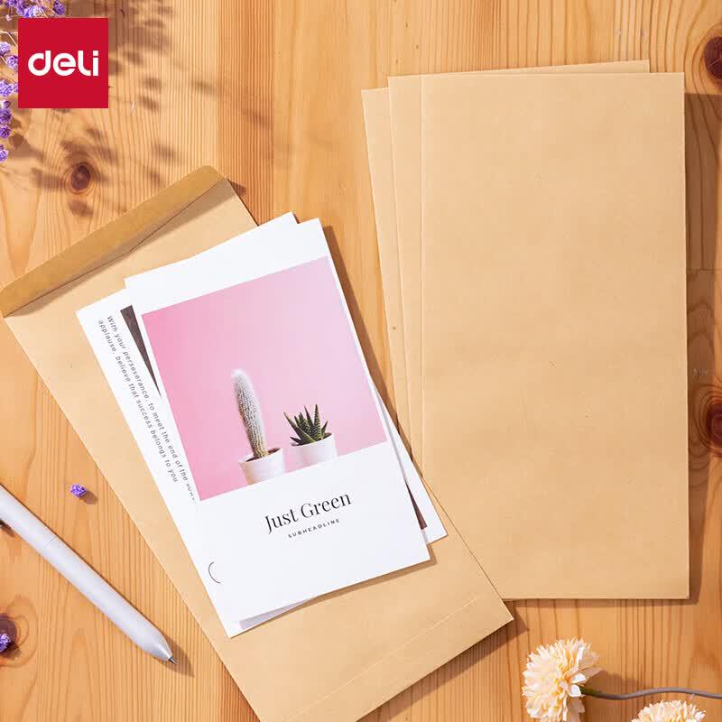 Deli No. 5 Kraft Paper Envelopes