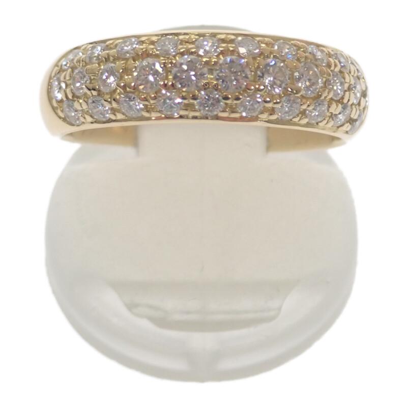 no brand  #12(JP Size) ring K18 yellow gold Women