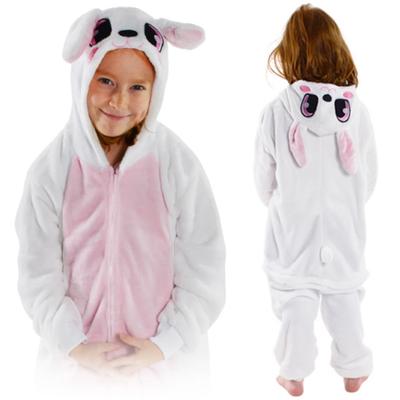 Zolta Hase Strampelanzug für Kinder - Warmer Pyjama / Einteiler Rosa 134-140