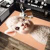 1pc Anime Alpaca Chair Mat - Cute Alpaca Design Office Rug for Desk, Anti-Slip Carpet for Home Decor, Suitable for All Seasons and Perfect as a Gift.C