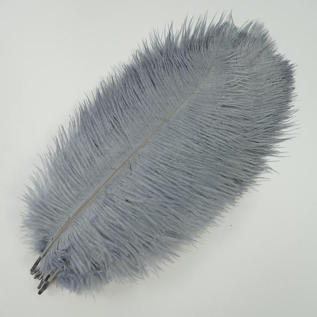 10Pcs/Lot New Colored Ostrich Feathers for Crafts White Black Feather Decor Table Centerpieces Jewelry Handicrafts Decoration
