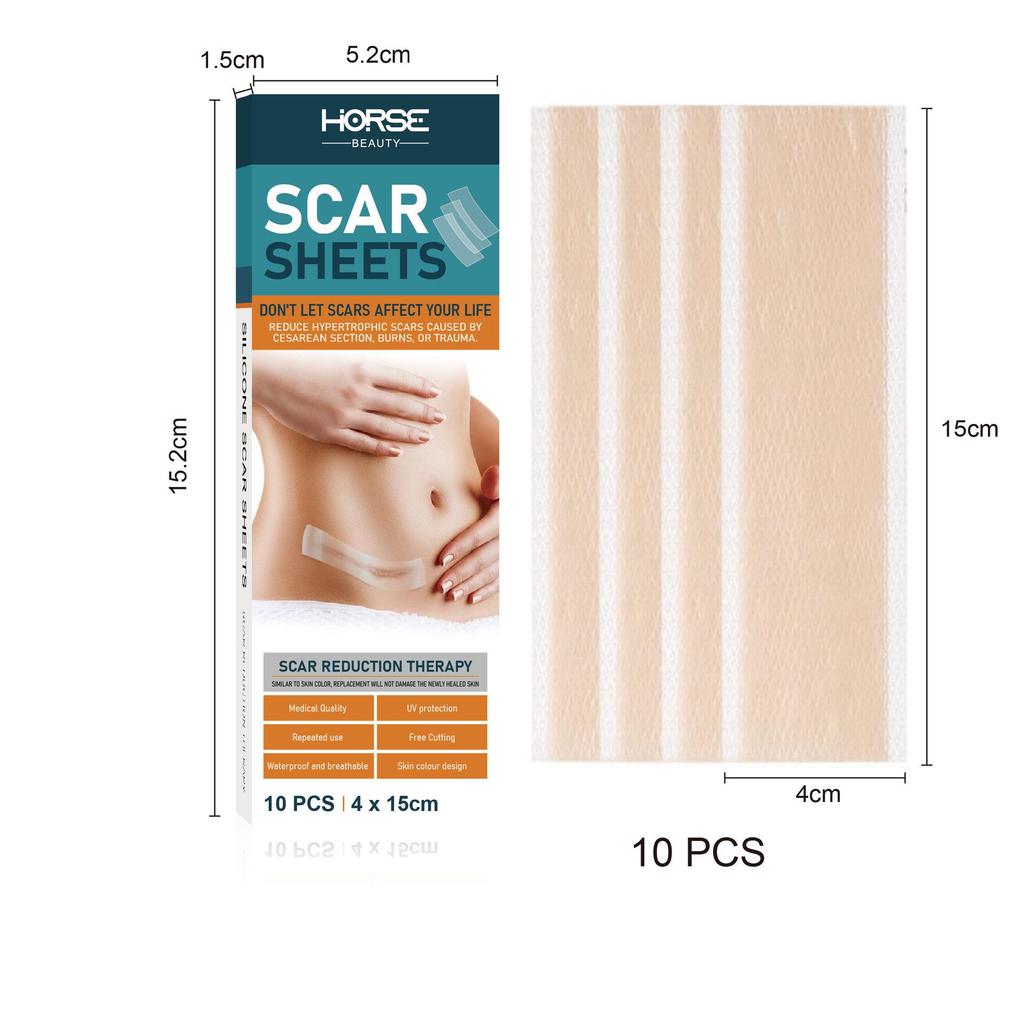 Silicone Gel Scar Patch: 1.5m Self-Adhesive, Waterproof, Sweatproof, Neutral Packaging