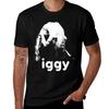 Iggy The White Stencil TShirt Holiday Party Tee Shirt TShirt