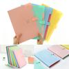 Office Plastic Folders Multi Pocket Organizer A4 File Expansion Document Folder