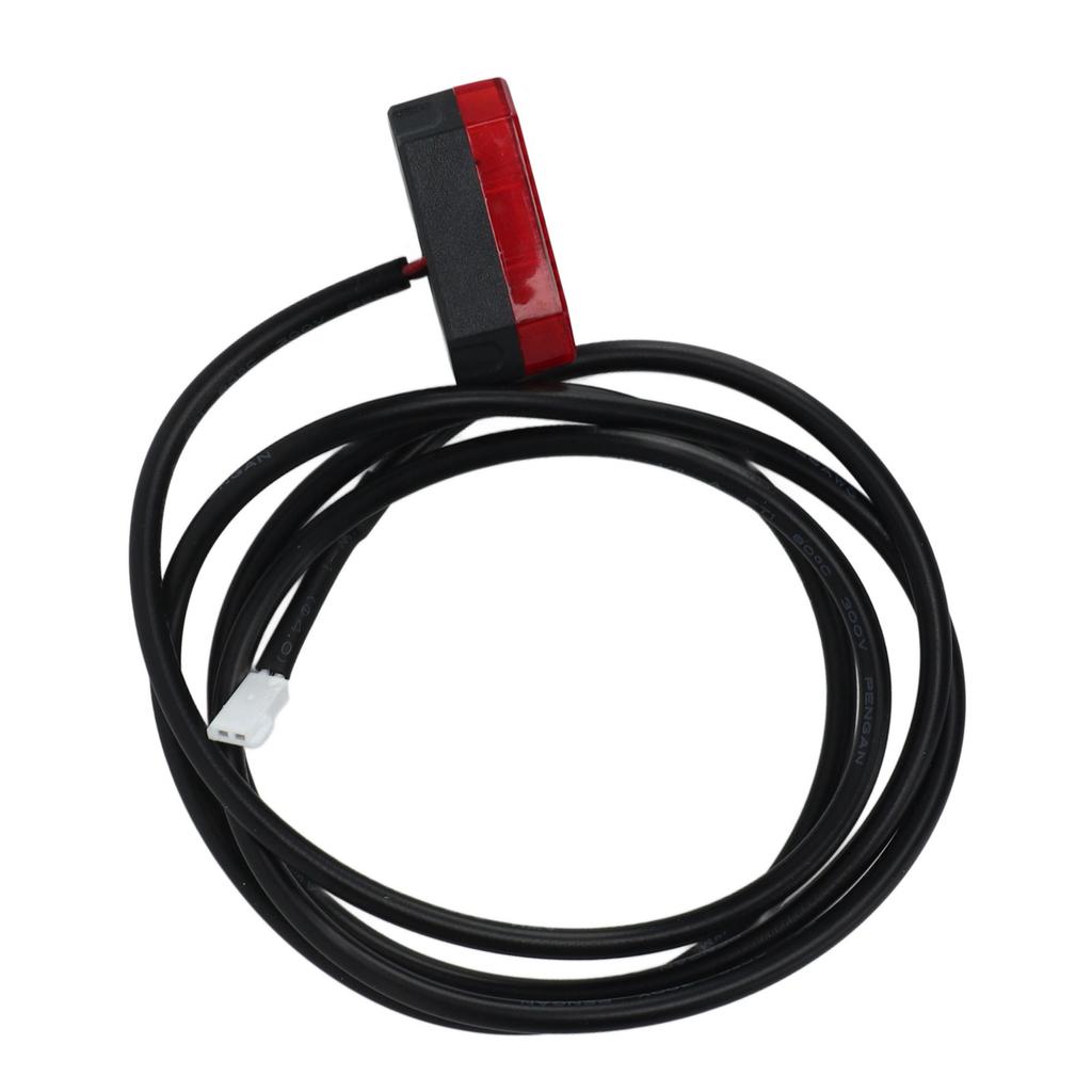 אור אחורי 8.5 אינץ' פוליגון אור עצירה מנורת זנב לאופניים חשמליים עבור 1:2 דגם קורקינט חשמלי 4 חורים