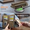 CaseMe Flip Leather Phone Case for iPhone 17 Pro Max 17E Air 16 Plus 16E 15 14 13 12 11 X XS XR SE 2022 8 Long Lanyard Zipper Wallet Multi Card Cover